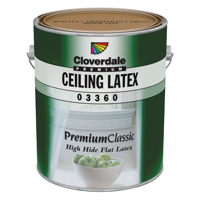 Cloverdale Paint Premium Classic Flat Ceiling Latex