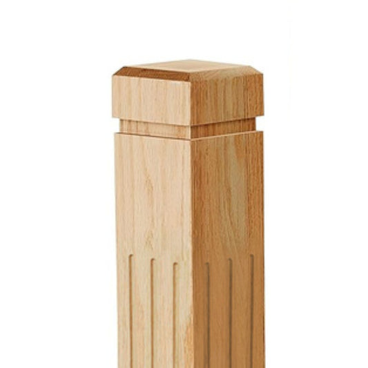Oak Stair Post  Model: 1263