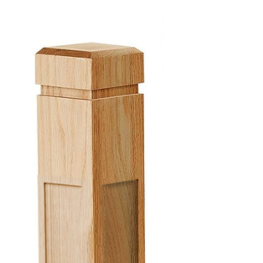Oak Stair Post  Model: 1265