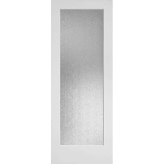 1 Panel Clear Glass Solid