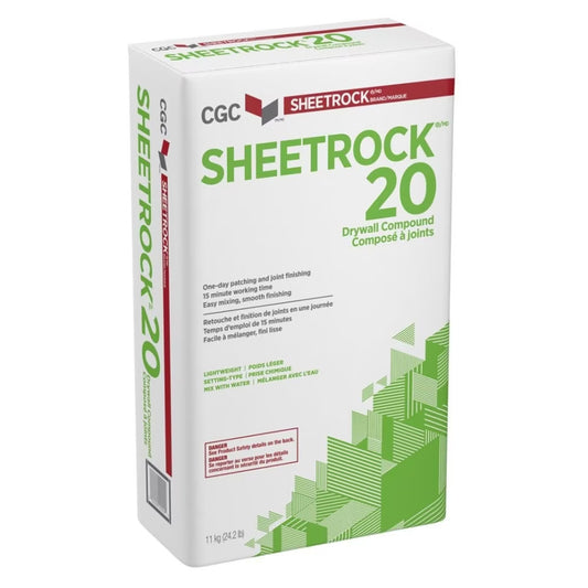 20 Setting-Type Drywall Compound