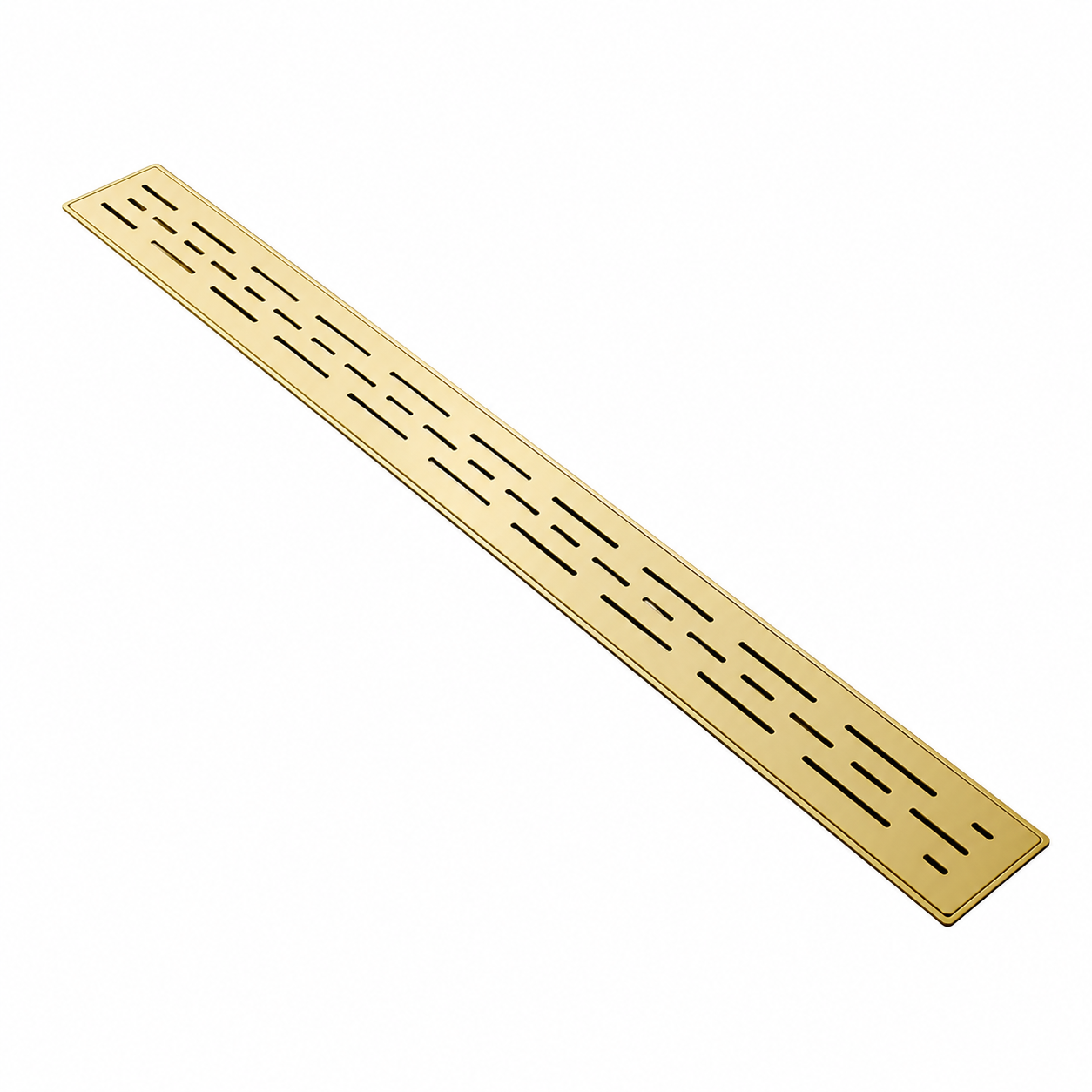 24'' Linear Shower Drain Rainline Pattern