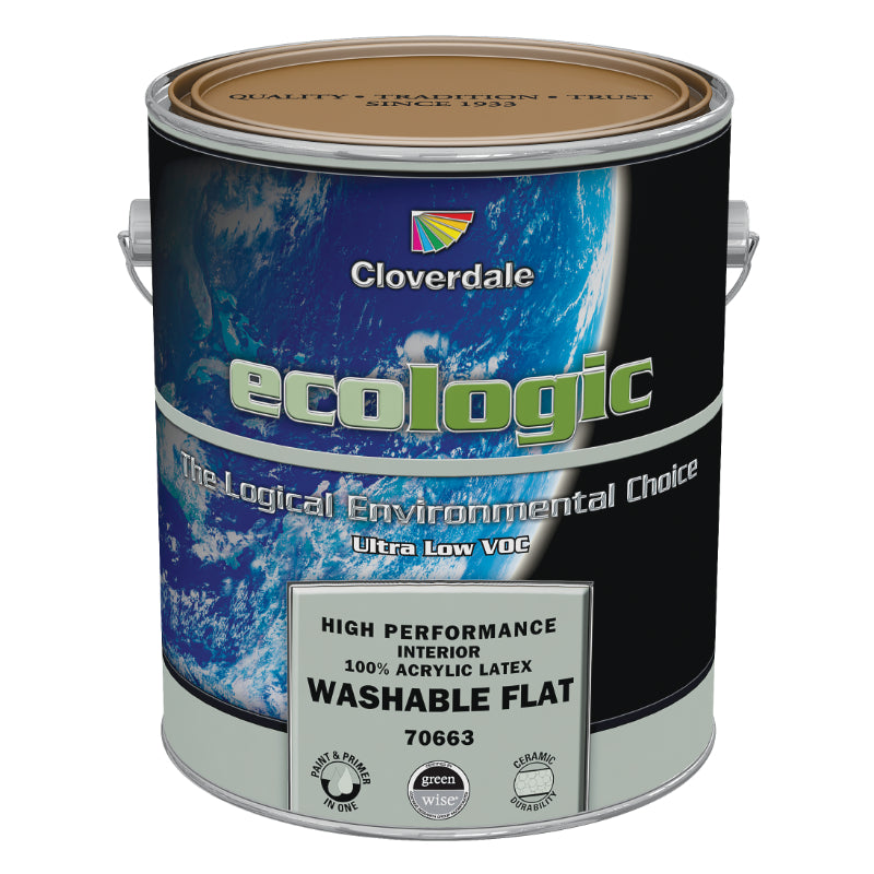 Cloverdale Paint Ecologic® 100% Acrylic Interior Washable Flat