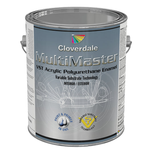 Cloverdale Paint Multimaster Acrylic Urethane Enamel, Satin