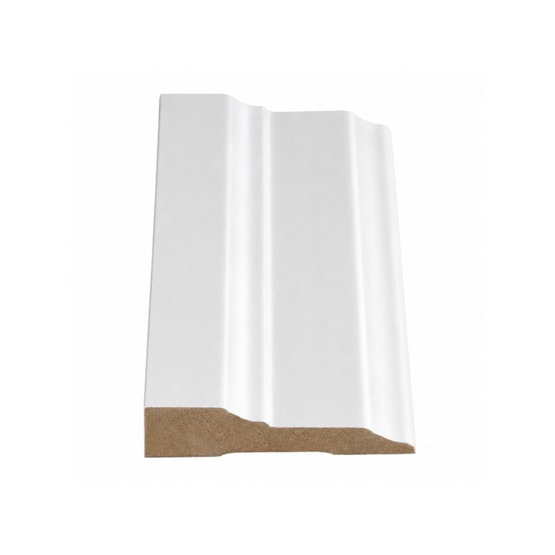 Wood Double Bevel Baseboard Trim