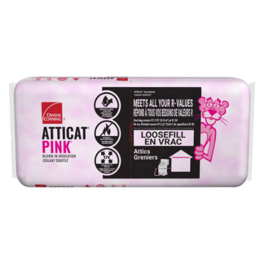 Owens Corning AttiCat Expanding PINK FIBERGLAS Blown-In Insulation (32.6 sq.ft.)