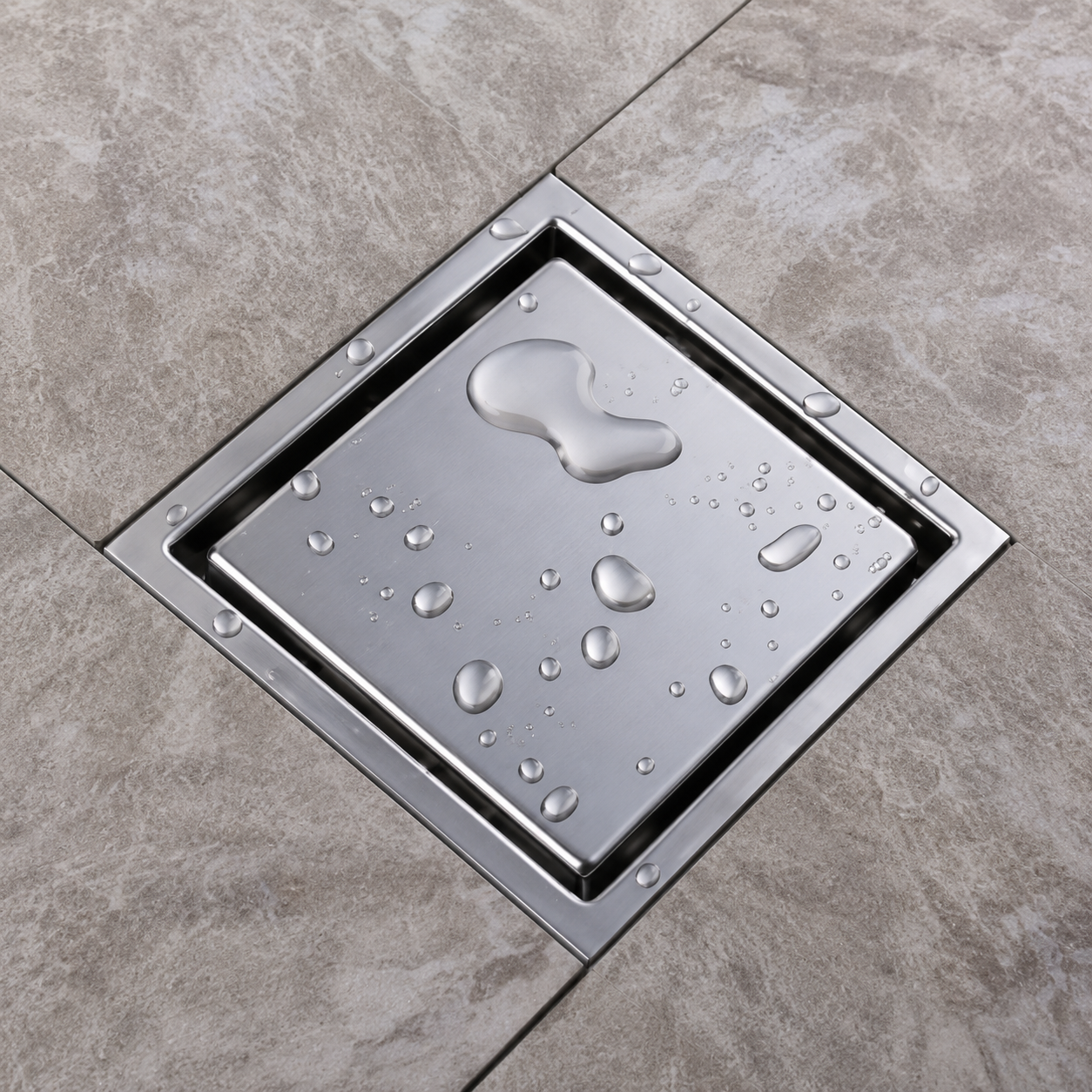 Tile in Shower Drain