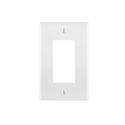 Thermoplastic Nylon 1-Gang Decora GFCI Device Wallplate - PJ26-W