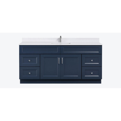 72″ Single Solid Wood Vanity